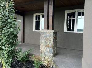 Front beam of house